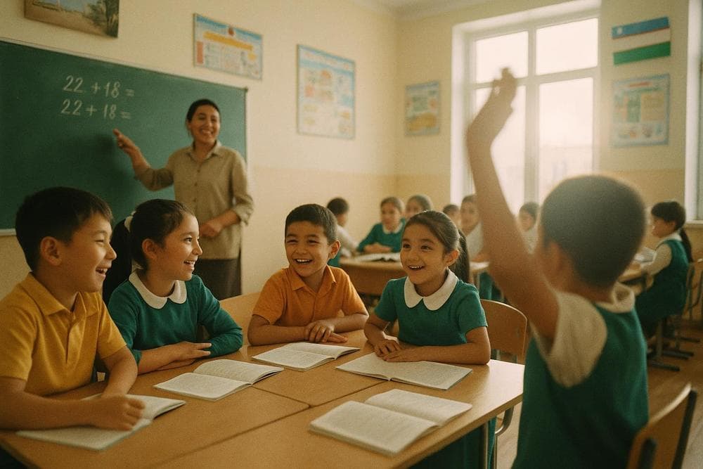 O‘zbekistonda 2025 Yiliga Kelib 8 896 Yangi O‘quvchi O‘rni Yaratildi