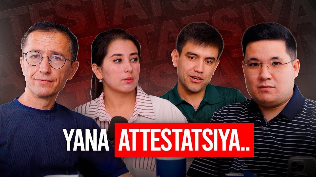 Attestatsiya o’qituvchilar salohiyatini to’liq baholay olmaydi | Tanaffus podkast