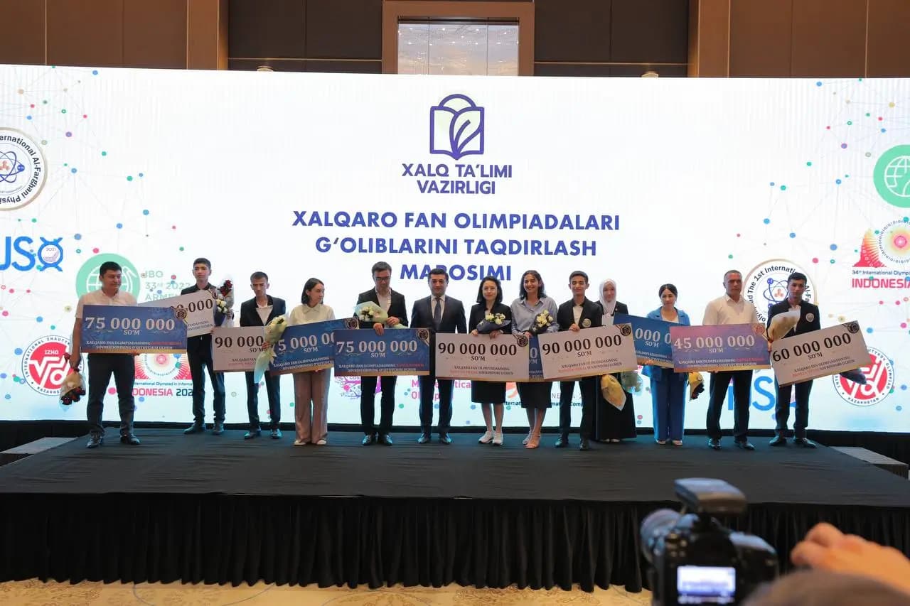 Xalqaro olimpiada g‘oliblari va yosh olimlar uchun yangi imtiyozlar belgilandi