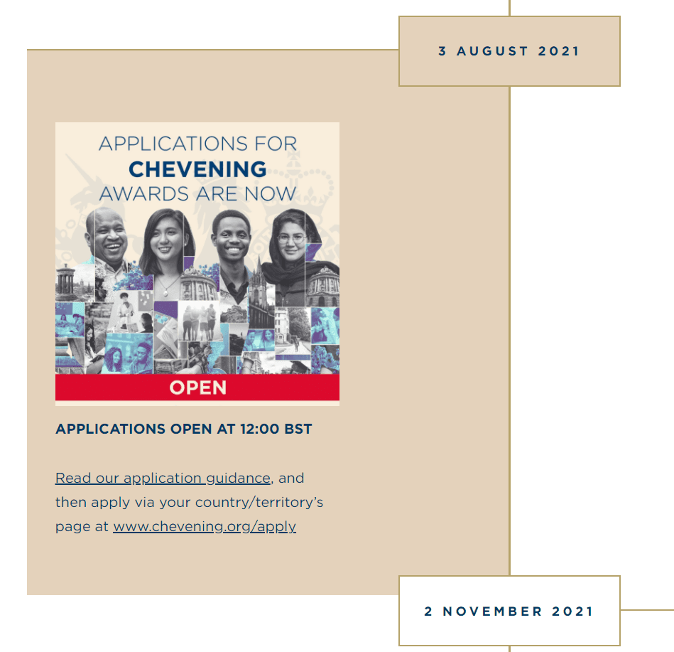Chevening: Buyuk Britaniyada to‘liq grant asosida o‘qish