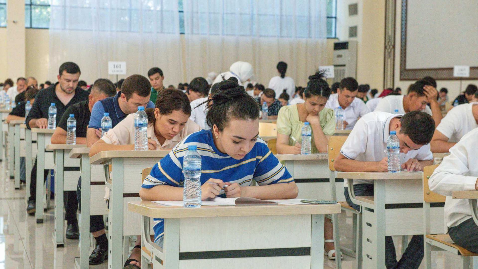Ruxsatnomada nega test vaqti 6:30 va 13:30 ko‘rsatilgan?