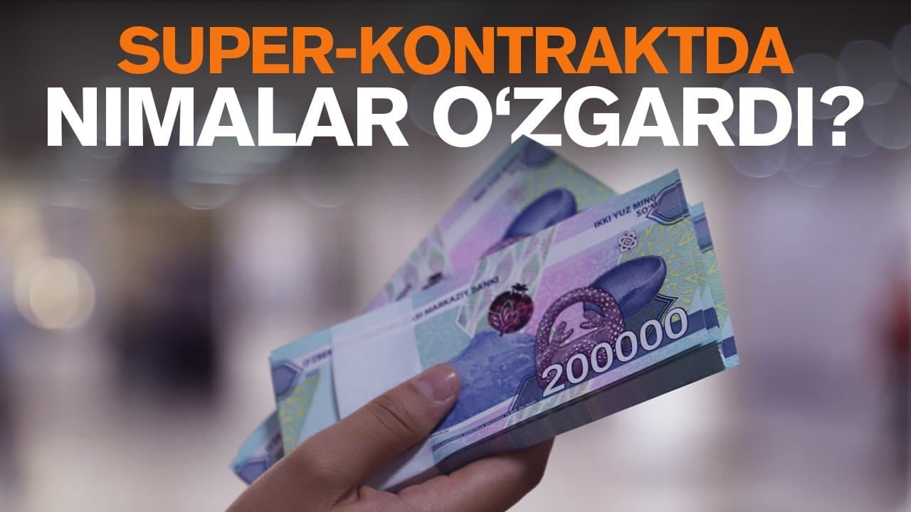 Yetmagan ballga qarab super-kontraktda qancha to’lashingizni hisoblang