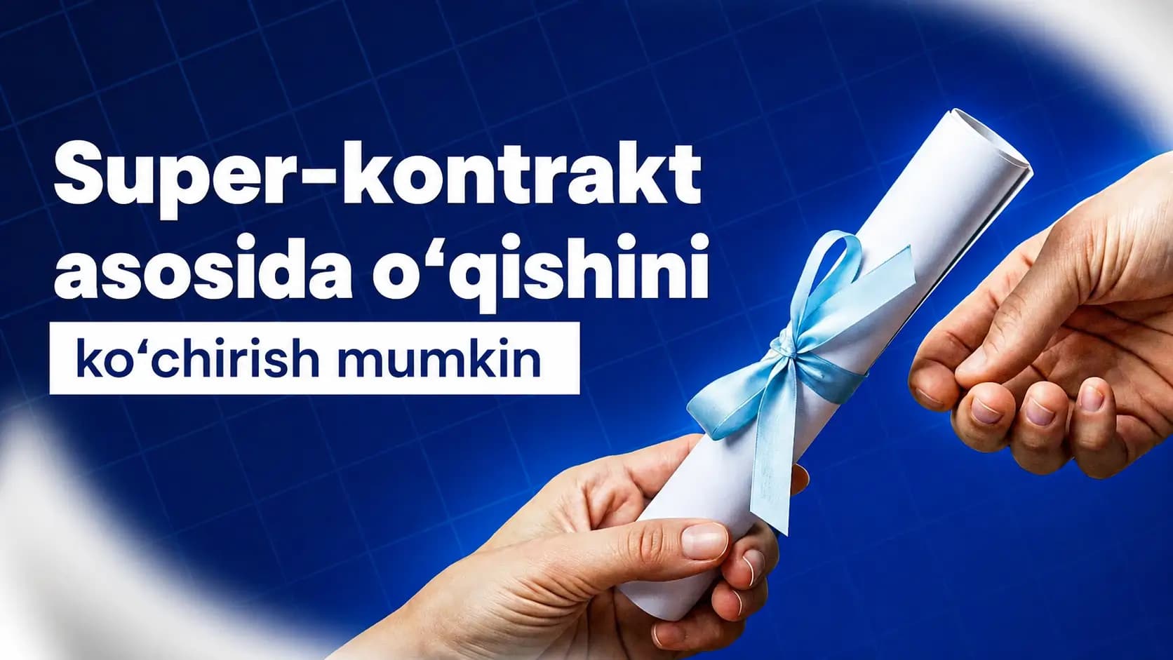 Yetarli ball to‘plamagan talabalar super-kontrakt asosida o‘qishini ko‘chirishi mumkin