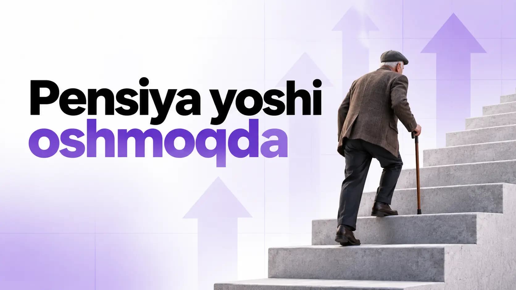Pensiya yoshi 2028-yildan har yili uch oyga oshirilishi taklif etilmoqda