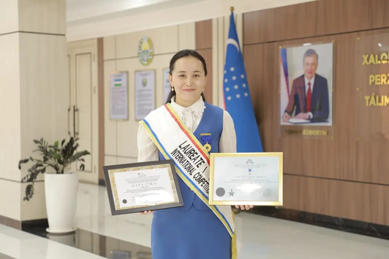 Gulchehra Bekniyazova Parijdagi xalqaro tanlovda oltin medalni oldi