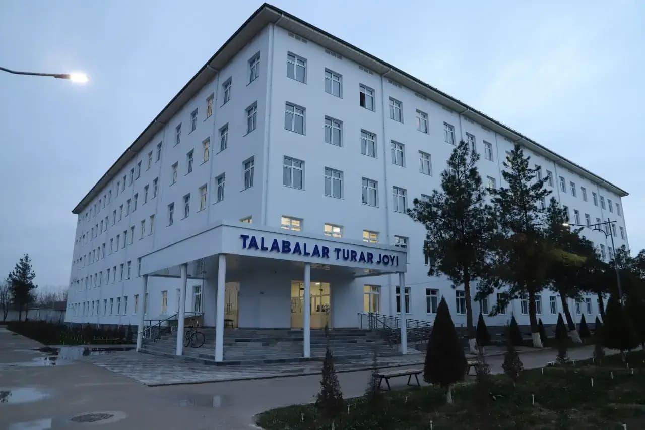 Kechki ta’lim talabalari bo’sh o’rin hisobiga yotoqxonaga joylashadi