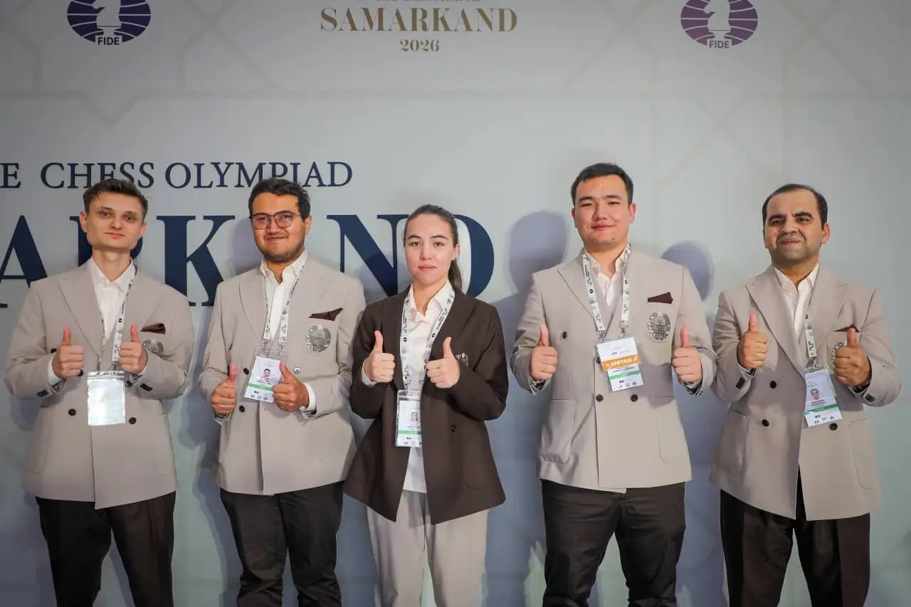 Samarqanddagi shaxmat paralimpiadasida O‘zbekiston 3-o‘rinni egalladi
