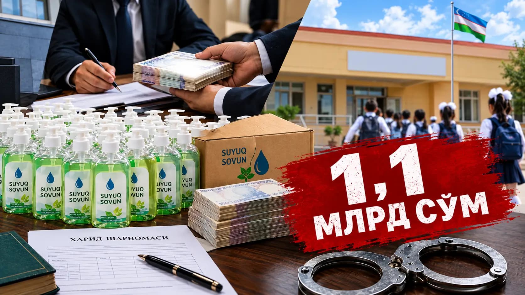 Samarqandda ta’lim boshqarmasida 1,1 mlrd so’mlik mablag’ talon-toroj qilindi