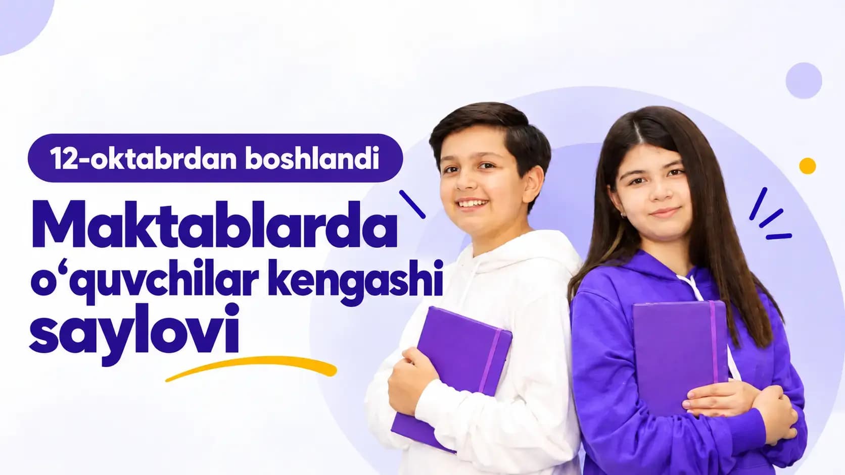 Maktablarda o‘quvchilar kengashi saylovi 12-oktabrdan boshlandi
