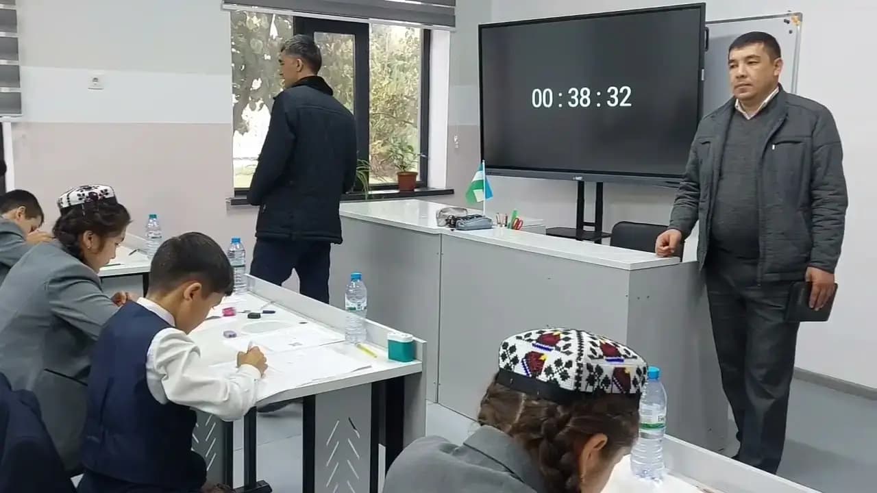 Birinchi chorak monitoringi 4, 8 va 9-sinflarda blokli testda o’tadi