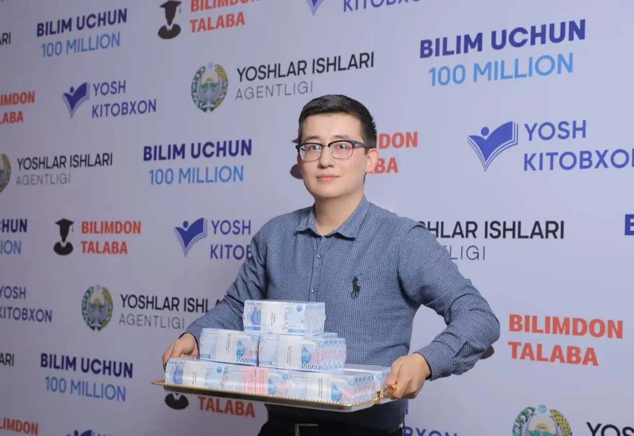 Olimpiada g’olibi ustoziga 100 million so’mgacha mukofot beriladi
