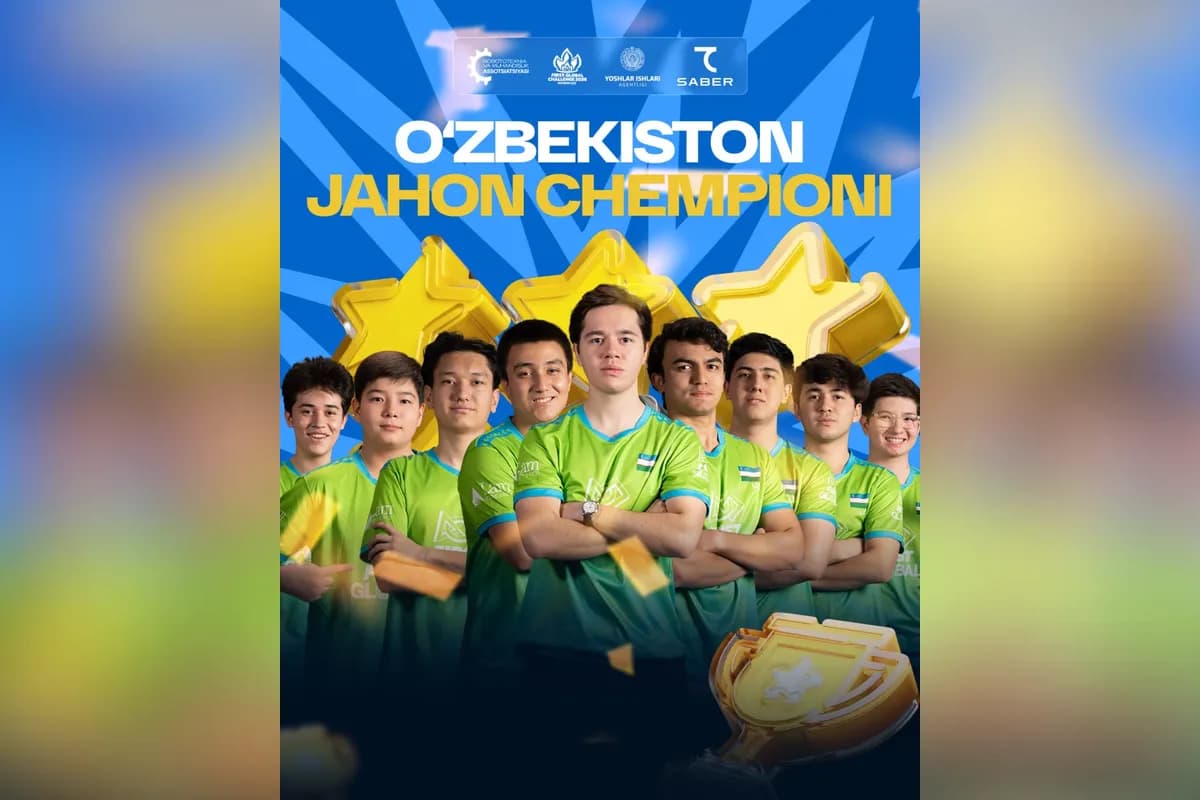 O‘zbekiston yoshlari robototexnika jahon chempionligini qo‘lga kiritdi