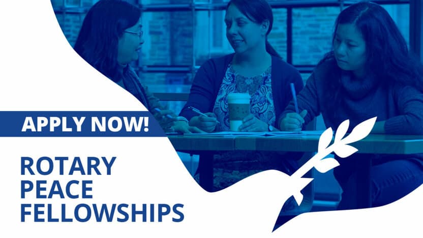 Rotary Peace Fellowship: Xorijda to’liq grant asosida o’qing