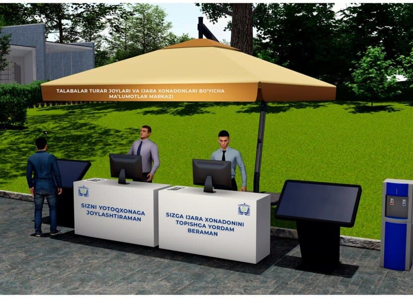Talabalar uchun turar joy va ijara markazlari ishga tushdi