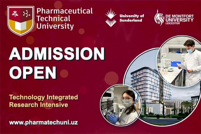 Farmatsevtika Texnik Universiteti: Qabul 2024-2025