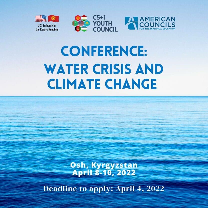 Qirg‘izistonda bepul konferensiya: Suv inqirozi va iqlim