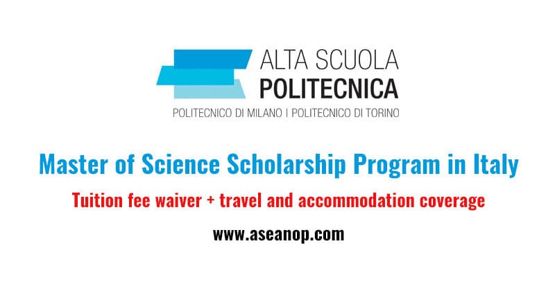 Italiya: Magistratura uchun to‘liq moliyalashtirilgan grant