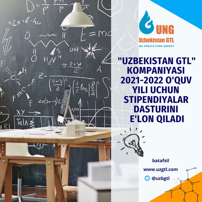Uzbekistan GTL stipendiyasi: Talabalar uchun ajoyib imkoniyat