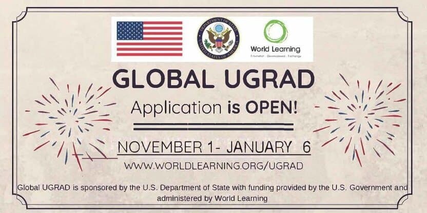 Global UGRAD: AQShda to‘liq moliyalashtirilgan o‘qish imkoni