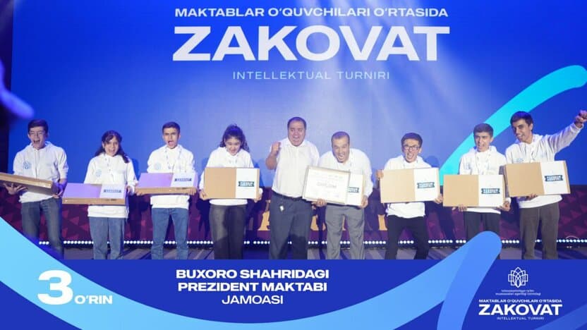 Zakovat turniri g’oliblari: Ijod maktabi yana chempion!