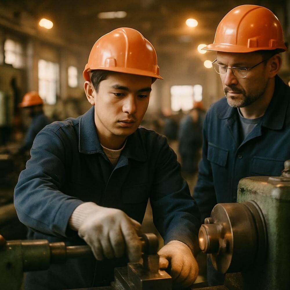 Hilola Umarova Andijonda dual ta’lim tizimini o‘rgandi