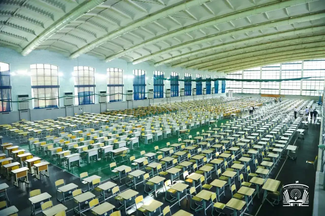 13-iyul kuni abituriyentlar test binolari bilan tanishishi mumkin