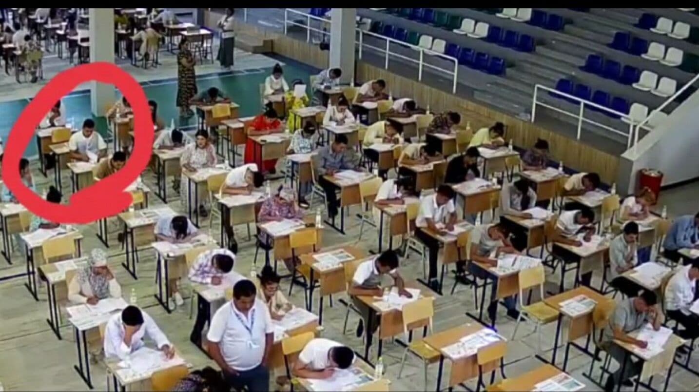 Test sinovlarining ilk kunida 7 nafar abituriyent chetlashtirildi