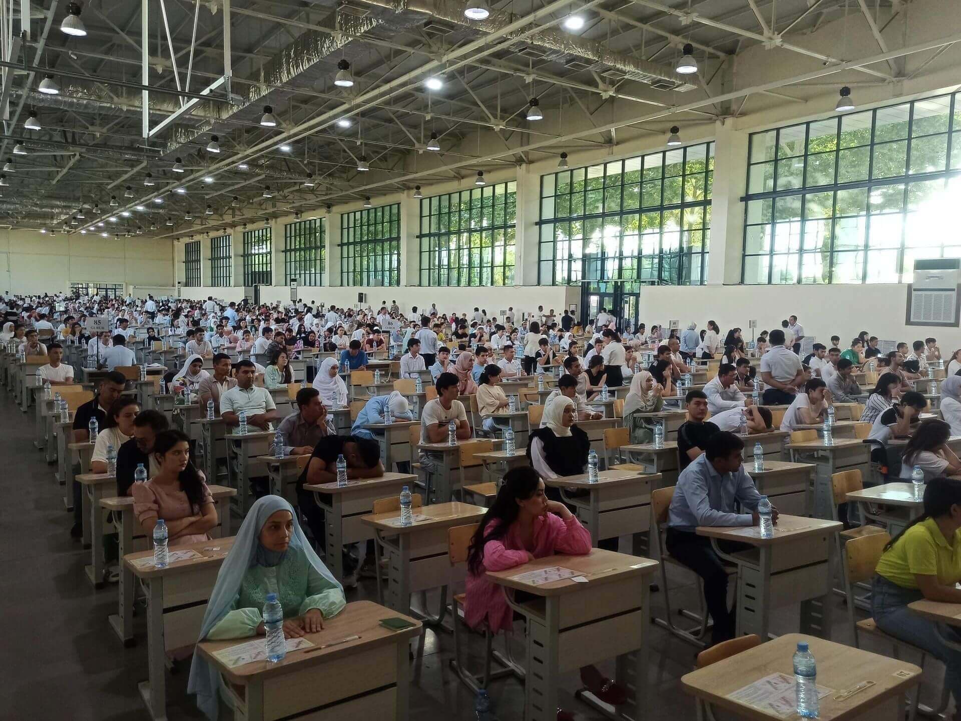 Tarix va ona tili fanidan test topshirganlar statistikasi