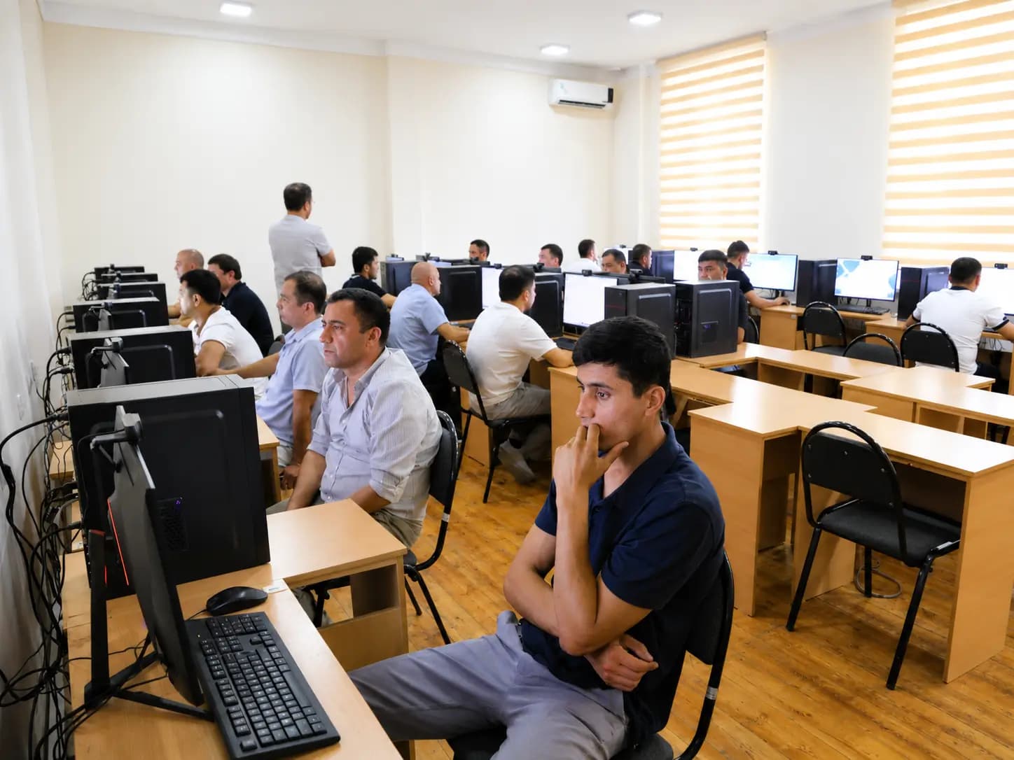 Harbiy OTM magistraturasiga kirish test sinovlari o’tkazildi