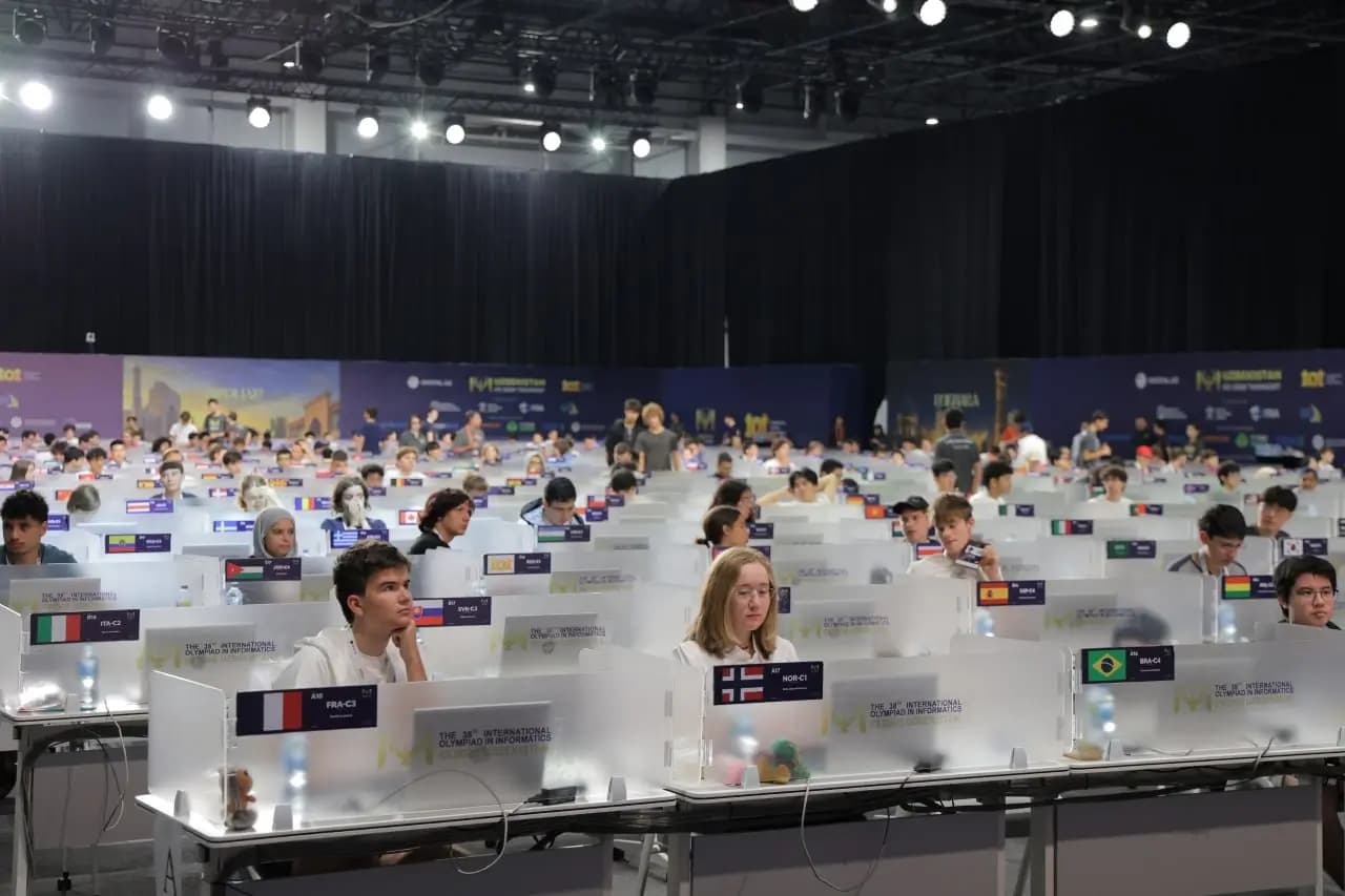 IOI 2026 sinovlari birinchi kuni o’tkazildi