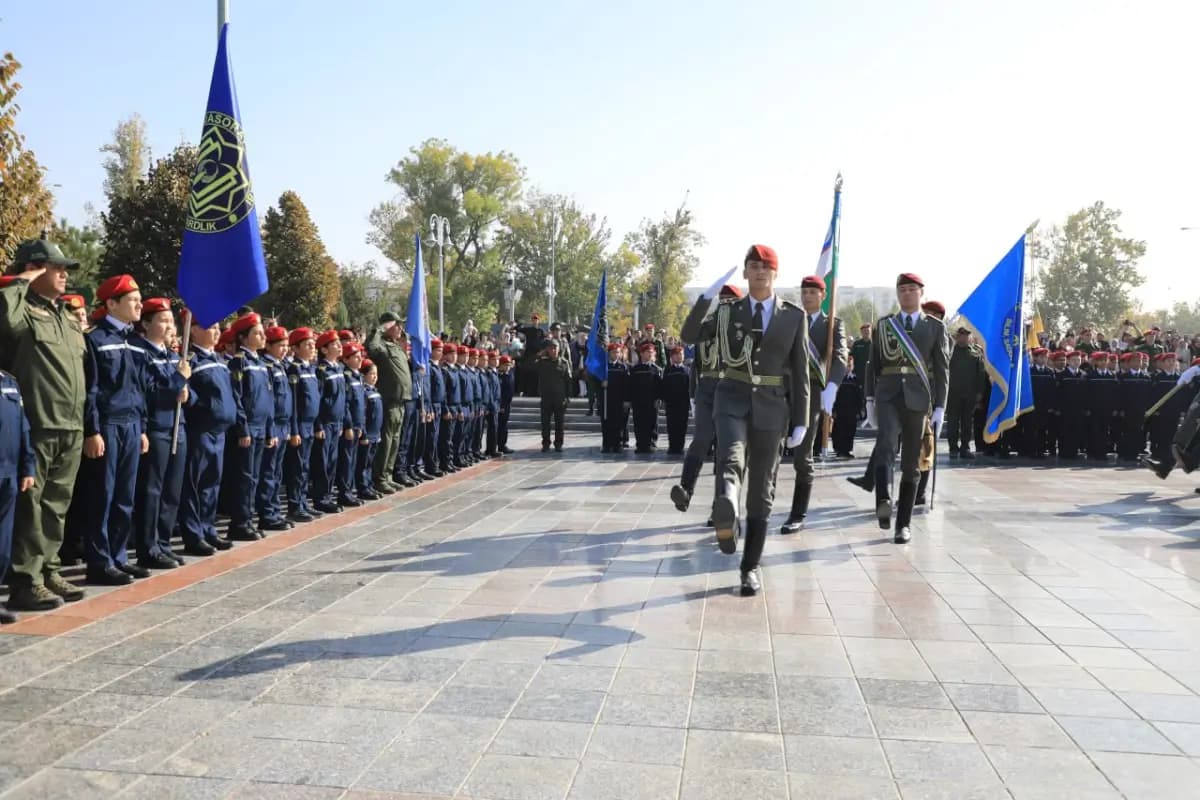 Jasorat maktablariga qabul qilingan o’quvchilar tantanali va’da berdi