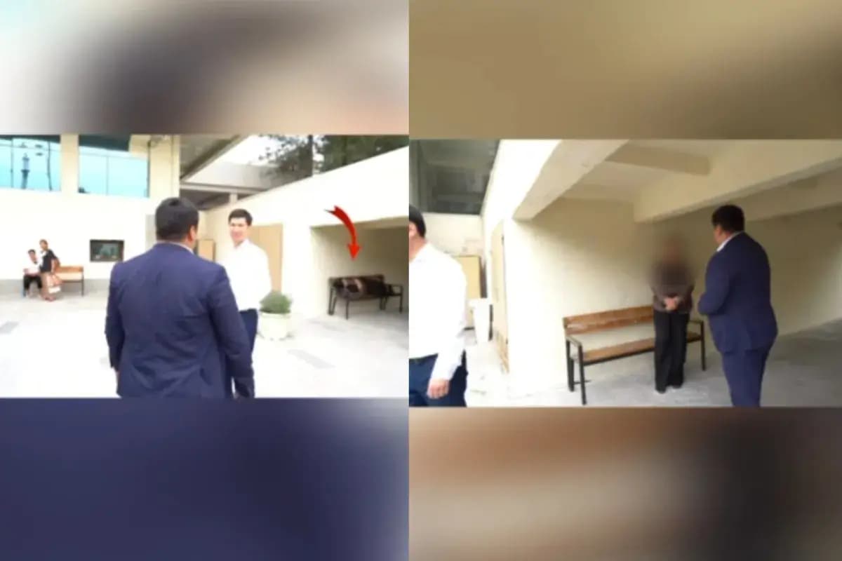 Tarqalgan vazirlik qabulxonasi videosi aslida may oyida olingan