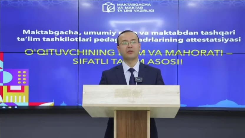 Pedagoglar uchun qayta attestatsiya: 22-may sanasi belgilandi