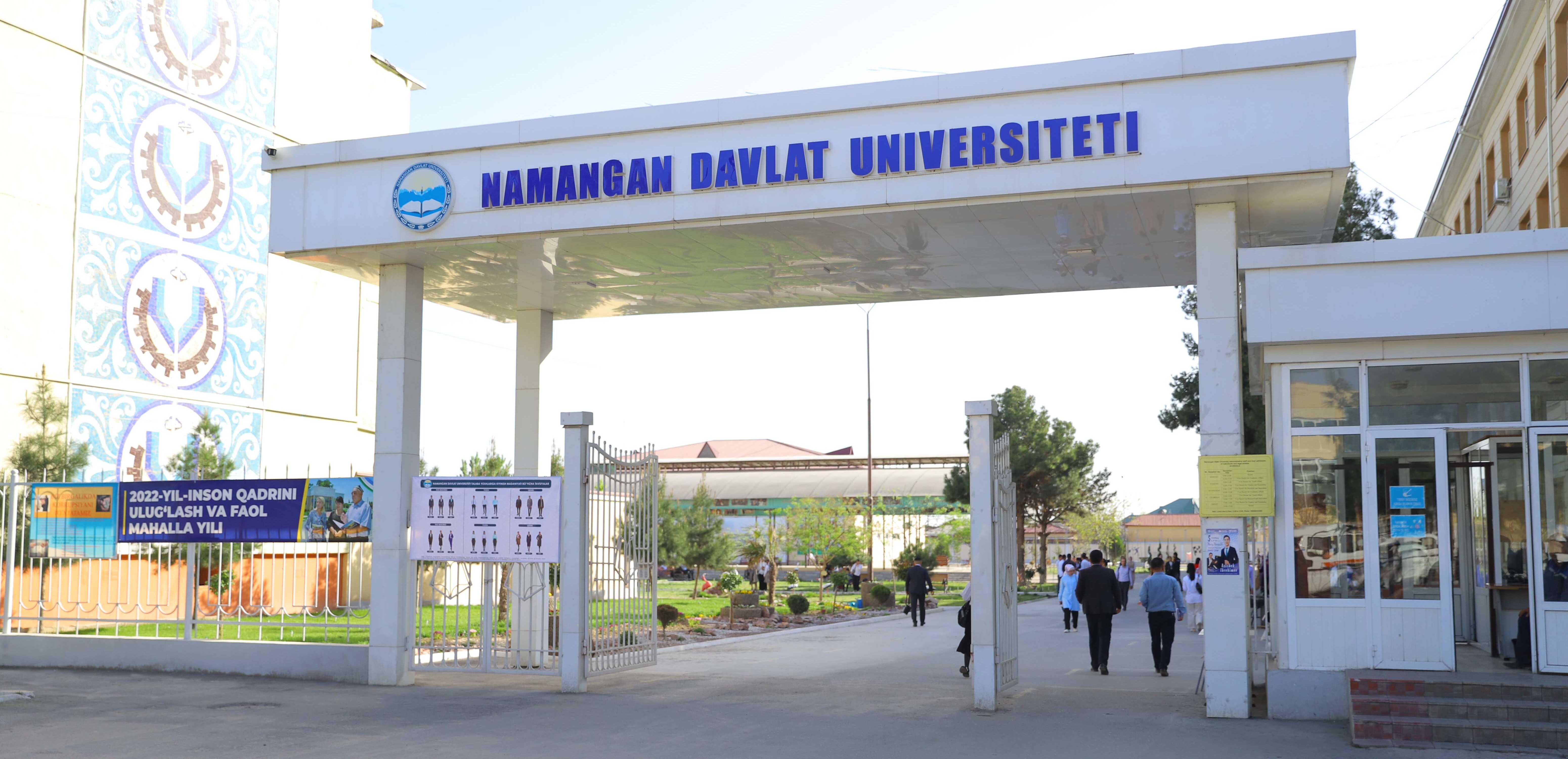Namangan davlat universiteti binosi
