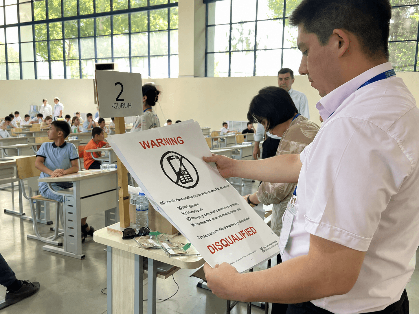 Surxondaryoda Prezident maktabi imtihonining ikkinchi bosqichi o’tkazildi