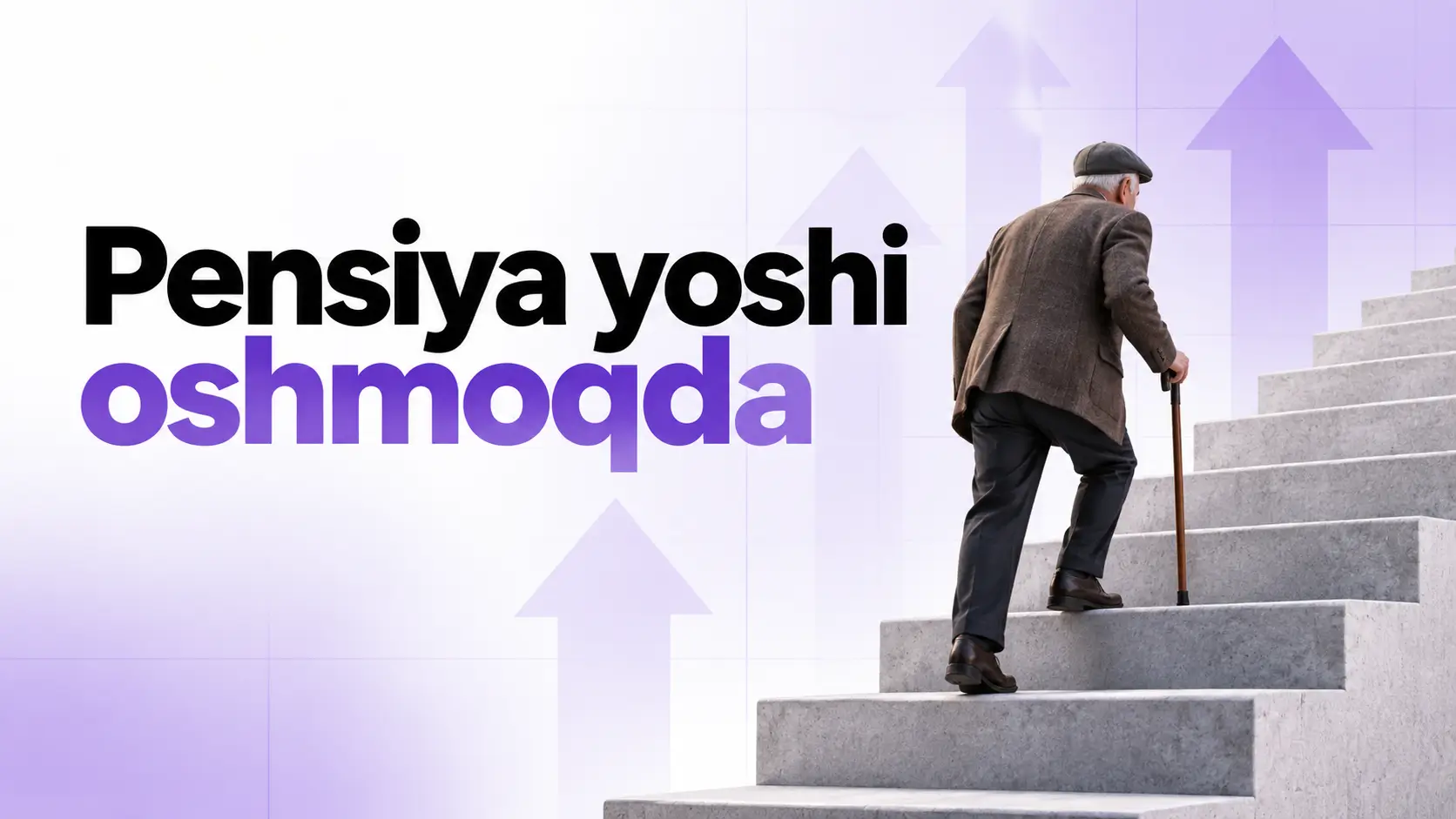 Pensiya yoshi 2028-yildan har yili uch oyga oshirilishi taklif etilmoqda
